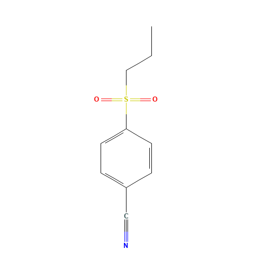 4-propylsulfonylbenzonitrile (CAS: 855290-50-5) - Related Chemical Product