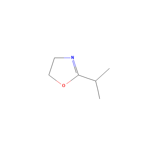 2-propan-2-yl-4,5-dihydro-1,3-oxazole (CAS: 10431-99-9) - Chemical Structure and Molecular Formula 