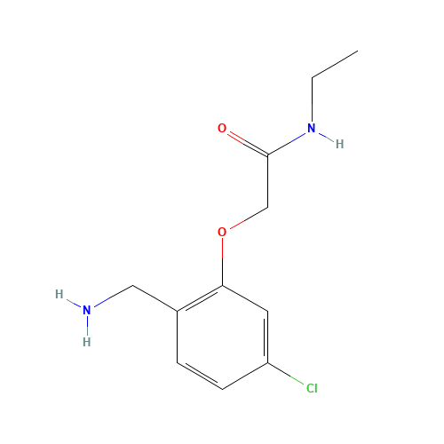 2-[2-(aminomethyl)-5-chlorophenoxy]-N-ethylacetamide (CAS: 199296-17-8) - Related Chemical Product