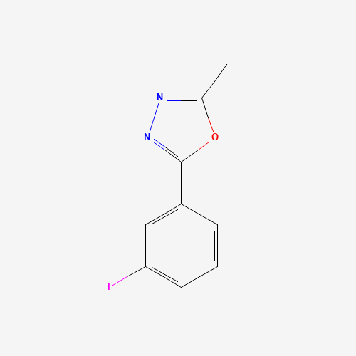 2-(3-iodophenyl)-5-methyl-1,3,4-oxadiazole (CAS: 41421-02-7) - Related Chemical Product