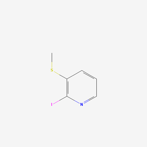 2-iodo-3-methylsulfanylpyridine (CAS: 900535-76-4) - Chemical Structure and Molecular Formula 
