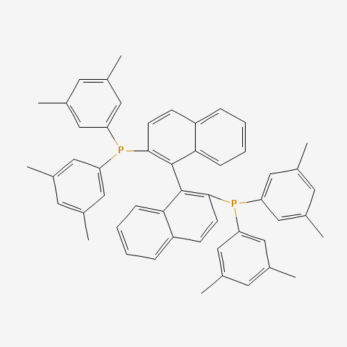 [1-[2-bis(3,5-dimethylphenyl)phosphanylnaphthalen-1-yl]naphthalen-2-yl]-bis(3,5-dimethylphenyl)phosphane (CAS: 145416-77-9) - Related Chemical Product