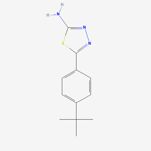 5-(4-tert-butylphenyl)-1,3,4-thiadiazol-2-amine (CAS: 100987-04-0) - Related Chemical Product