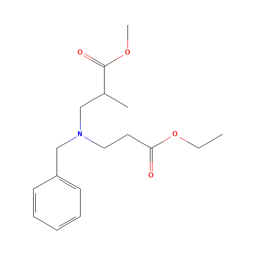 methyl 3-[benzyl-(3-ethoxy-3-oxopropyl)amino]-2-methylpropanoate (CAS: 78987-79-8) - Related Chemical Product