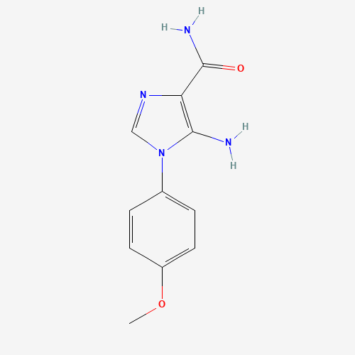 5-amino-1-(4-methoxyphenyl)imidazole-4-carboxamide (CAS: 93270-70-3) - Related Chemical Product