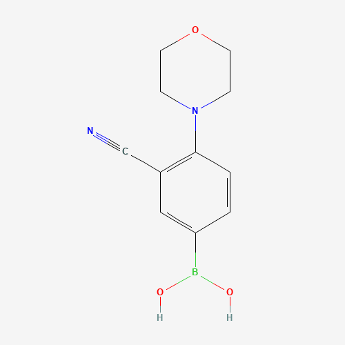 (3-cyano-4-morpholin-4-ylphenyl)boronic acid (CAS: 1428323-97-0) - Related Chemical Product