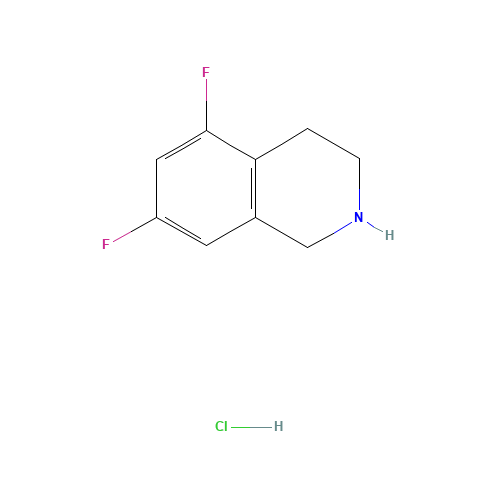 5,7-difluoro-1,2,3,4-tetrahydroisoquinoline;hydrochloride (CAS: 1187174-14-6) - Related Chemical Product