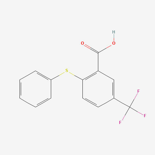 2-phenylsulfanyl-5-(trifluoromethyl)benzoic acid (CAS: 52548-96-6) - Related Chemical Product