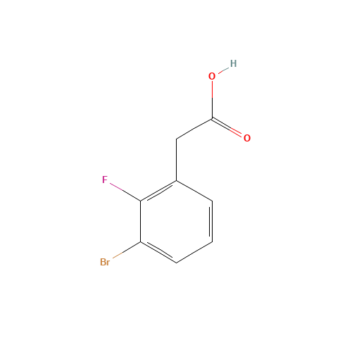 2-(3-bromo-2-fluorophenyl)acetic acid (CAS: 786652-63-9) - Related Chemical Product
