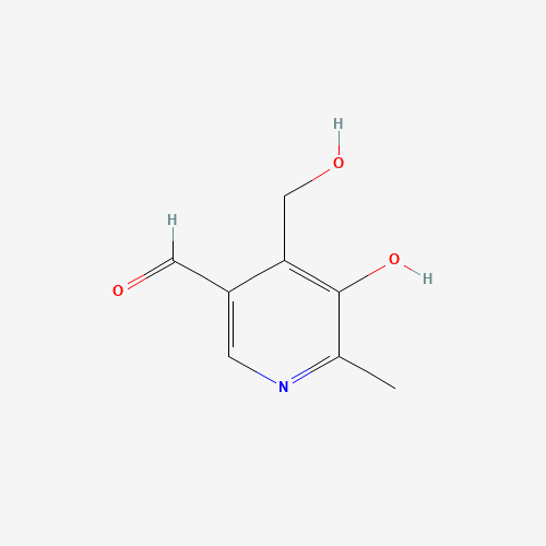 5-hydroxy-4-(hydroxymethyl)-6-methylpyridine-3-carbaldehyde (CAS: 6560-46-9) - Related Chemical Product