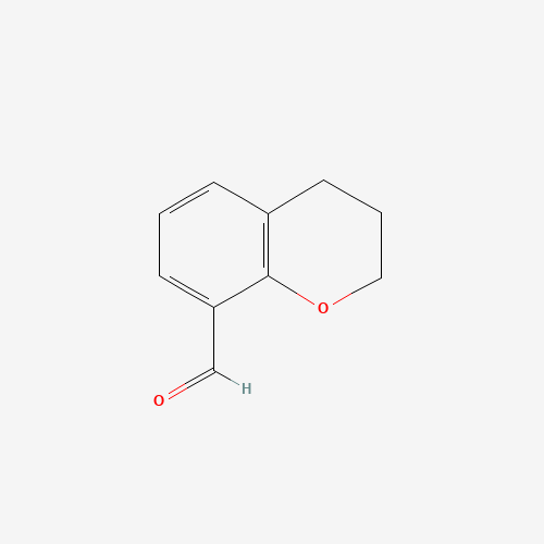 3,4-dihydro-2H-chromene-8-carbaldehyde (CAS: 327183-32-4) - Chemical Structure and Molecular Formula 