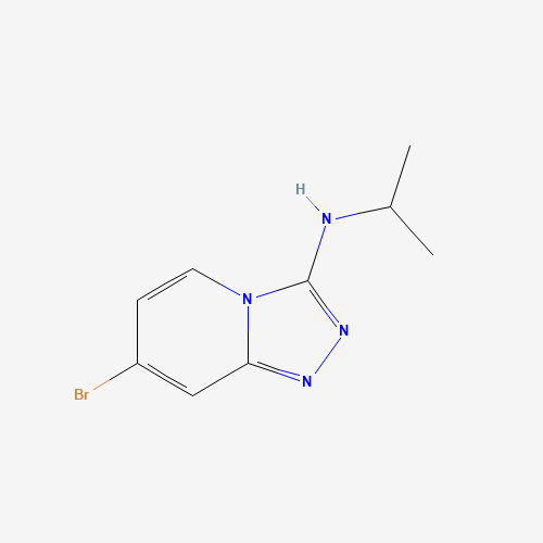 7-bromo-N-propan-2-yl-[1,2,4]triazolo[4,3-a]pyridin-3-amine (CAS: 1019918-66-1) - Related Chemical Product