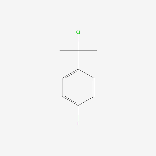 1-(2-chloropropan-2-yl)-4-iodobenzene (CAS: 99846-62-5) - Related Chemical Product