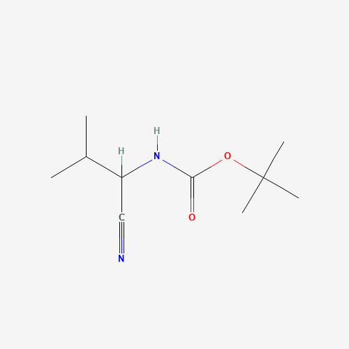 tert-butyl N-(1-cyano-2-methylpropyl)carbamate (CAS: 130457-35-1) - Related Chemical Product