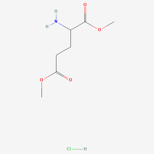 dimethyl 2-aminopentanedioate;hydrochloride (CAS: 13515-99-6) - Chemical Structure and Molecular Formula 