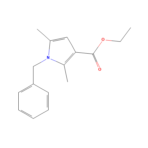 ethyl 1-benzyl-2,5-dimethylpyrrole-3-carboxylate (CAS: 172264-93-6) - Related Chemical Product