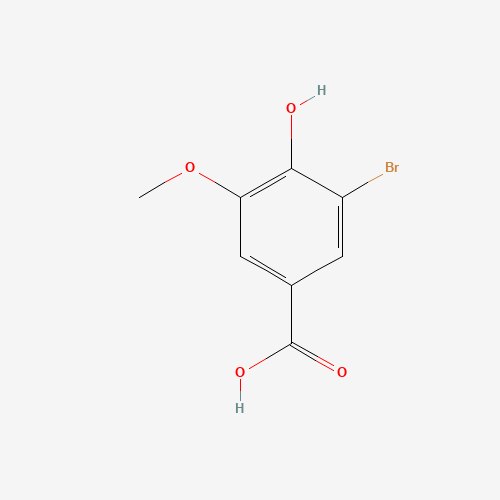 3-bromo-4-hydroxy-5-methoxybenzoic acid (CAS: 6324-52-3) - Related Chemical Product
