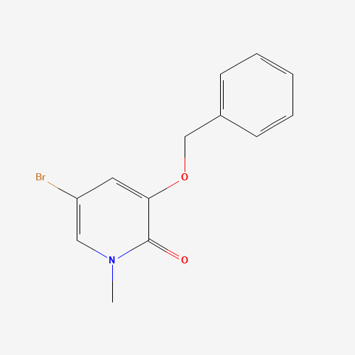 5-bromo-1-methyl-3-phenylmethoxypyridin-2-one (CAS: 1333146-86-3) - Related Chemical Product