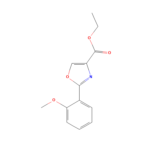 ethyl 2-(2-methoxyphenyl)-1,3-oxazole-4-carboxylate (CAS: 885274-64-6) - Related Chemical Product