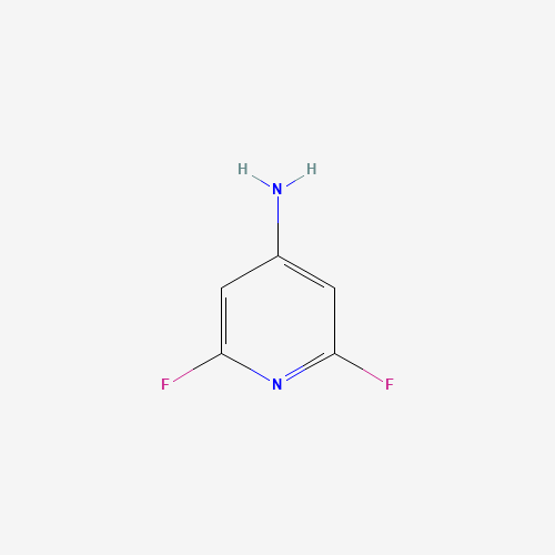 2,6-difluoropyridin-4-amine (CAS: 63489-58-7) - Chemical Structure and Molecular Formula 
