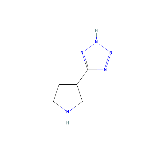 5-pyrrolidin-3-yl-2H-tetrazole (CAS: 570424-05-4) - Related Chemical Product