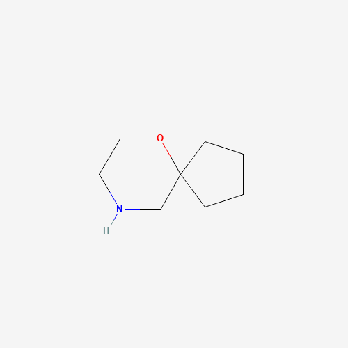 6-oxa-9-azaspiro[4.5]decane (CAS: 130643-07-1) - Chemical Structure and Molecular Formula 
