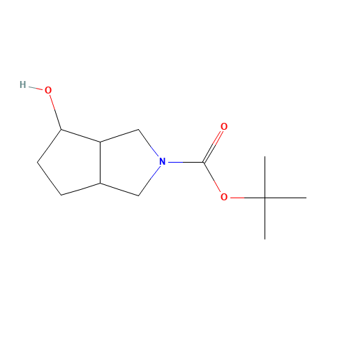 tert-butyl 4-hydroxy-3,3a,4,5,6,6a-hexahydro-1H-cyclopenta[c]pyrrole-2-carboxylate (CAS: 130658-13-8) - Related Chemical Product
