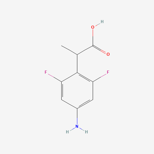 2-(4-amino-2,6-difluorophenyl)propanoic acid (CAS: 1226776-88-0) - Related Chemical Product
