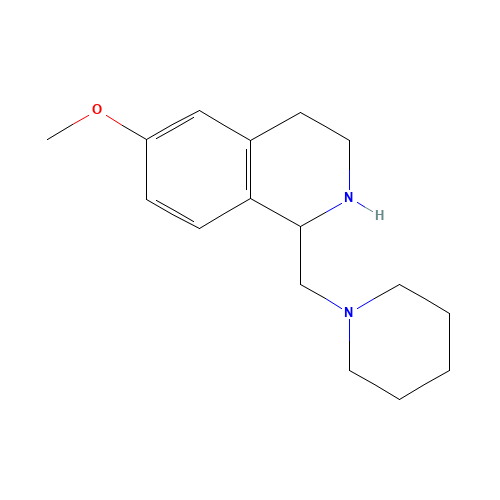 6-methoxy-1-(piperidin-1-ylmethyl)-1,2,3,4-tetrahydroisoquinoline (CAS: 850875-71-7) - Related Chemical Product