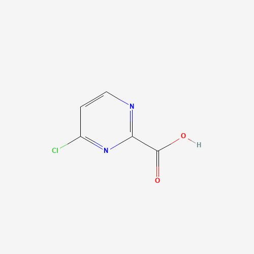 4-chloropyrimidine-2-carboxylic acid (CAS: 944901-20-6) - Chemical Structure and Molecular Formula 