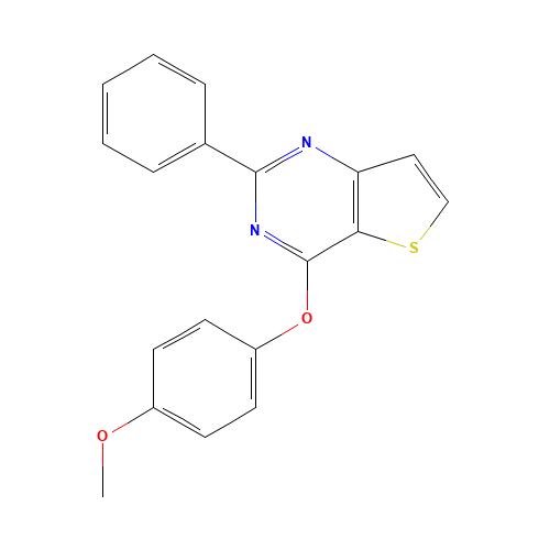 4-(4-methoxyphenoxy)-2-phenylthieno[3,2-d]pyrimidine (CAS: 1043874-94-7) - Related Chemical Product