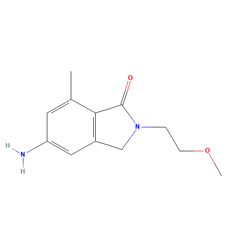 5-amino-2-(2-methoxyethyl)-7-methyl-3H-isoindol-1-one (CAS: 1356074-95-7) - Related Chemical Product