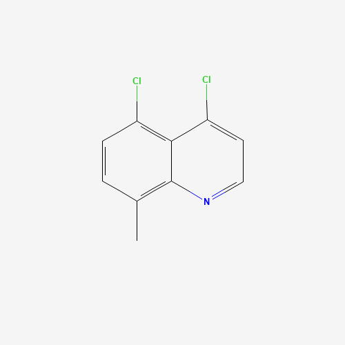 4,5-dichloro-8-methylquinoline (CAS: 948292-29-3) - Chemical Structure and Molecular Formula 