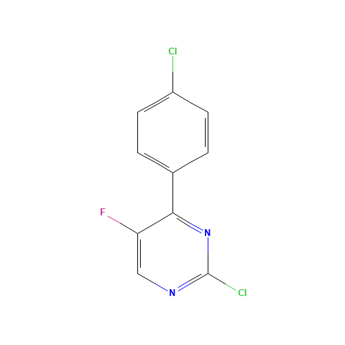 2-chloro-4-(4-chlorophenyl)-5-fluoropyrimidine (CAS: 1364677-31-5) - Related Chemical Product