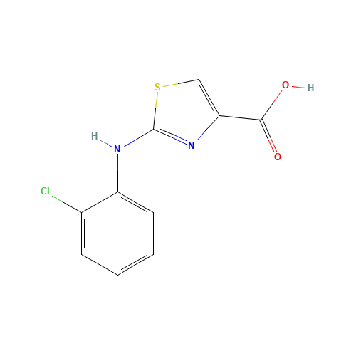 2-(2-chloroanilino)-1,3-thiazole-4-carboxylic acid (CAS: 165682-81-5) - Related Chemical Product