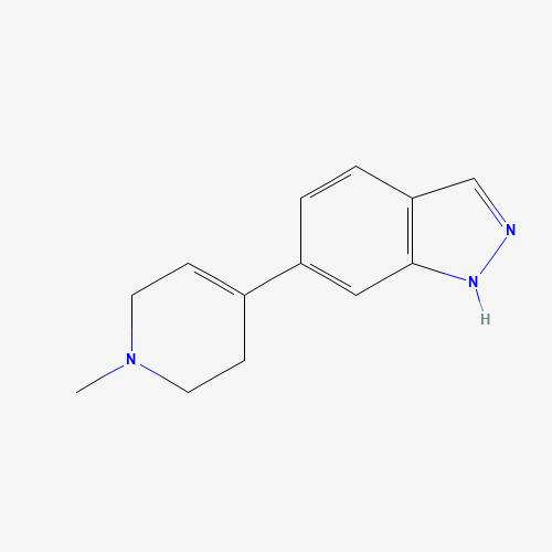 6-(1-methyl-3,6-dihydro-2H-pyridin-4-yl)-1H-indazole (CAS: 885272-32-2) - Related Chemical Product