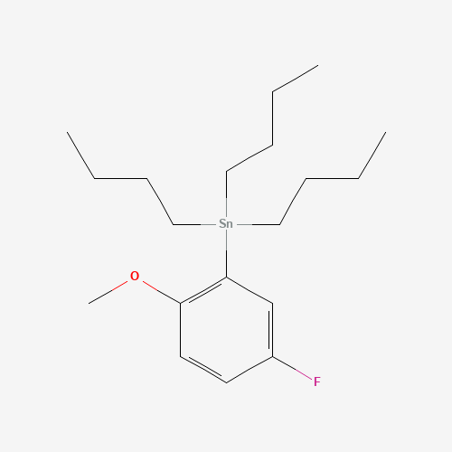 tributyl-(5-fluoro-2-methoxyphenyl)stannane (CAS: 223432-26-6) - Related Chemical Product