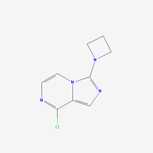 3-(azetidin-1-yl)-8-chloroimidazo[1,5-a]pyrazine (CAS: 1326280-68-5) - Related Chemical Product