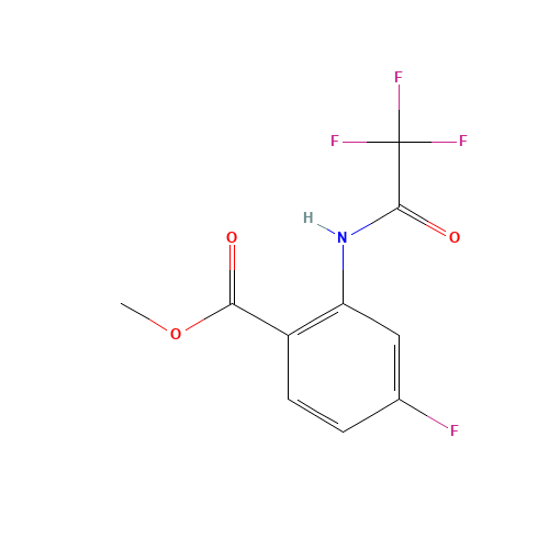 methyl 4-fluoro-2-[(2,2,2-trifluoroacetyl)amino]benzoate (CAS: 404010-71-5) - Related Chemical Product