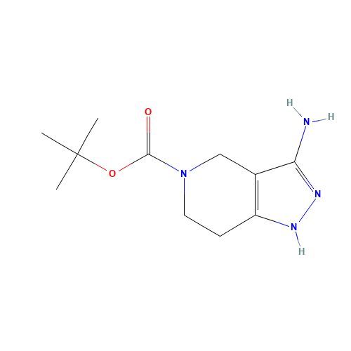 tert-butyl 3-amino-1,4,6,7-tetrahydropyrazolo[4,3-c]pyridine-5-carboxylate (CAS: 398491-64-0) - Related Chemical Product