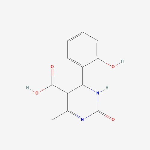 6-(2-hydroxyphenyl)-4-methyl-2-oxo-5,6-dihydro-1H-pyrimidine-5-carboxylic acid (CAS: 69785-28-0) - Related Chemical Product