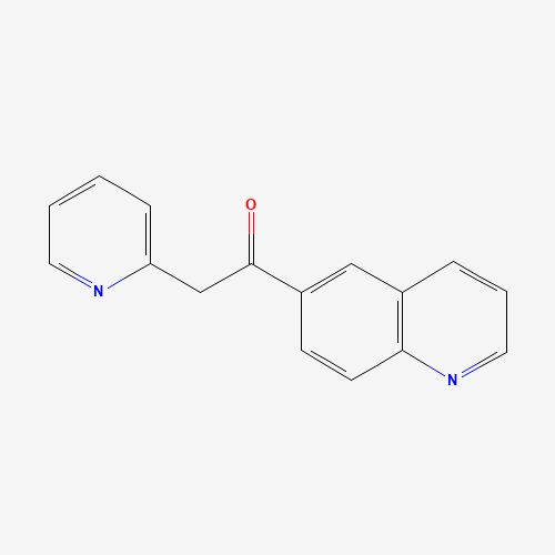 2-pyridin-2-yl-1-quinolin-6-ylethanone (CAS: 813449-21-7) - Related Chemical Product