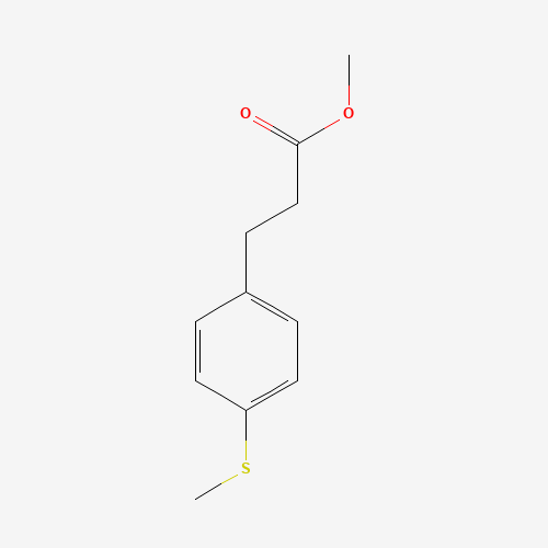 methyl 3-(4-methylsulfanylphenyl)propanoate (CAS: 123392-44-9) - Chemical Structure and Molecular Formula 