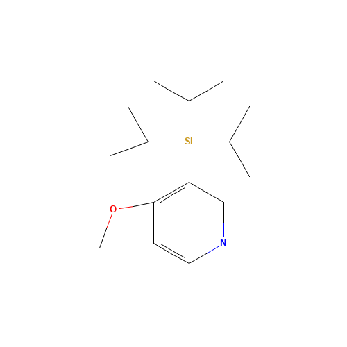 (4-methoxypyridin-3-yl)-tri(propan-2-yl)silane (CAS: 126378-42-5) - Related Chemical Product