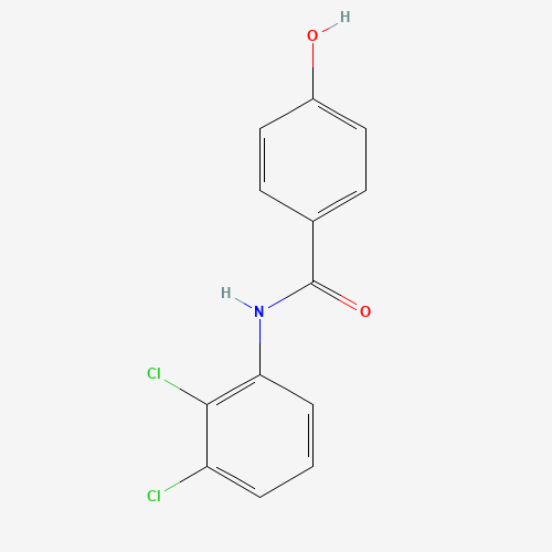 N-(2,3-dichlorophenyl)-4-hydroxybenzamide (CAS: 79540-62-8) - Chemical Structure and Molecular Formula 