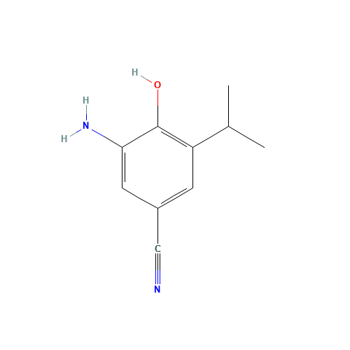 3-amino-4-hydroxy-5-propan-2-ylbenzonitrile (CAS: 942216-06-0) - Related Chemical Product