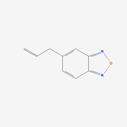 5-prop-2-enyl-2,1,3-benzoxadiazole (CAS: 1255209-12-1) - Chemical Structure and Molecular Formula 