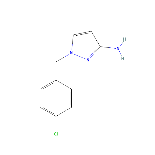 1-[(4-chlorophenyl)methyl]pyrazol-3-amine (CAS: 925154-93-4) - Related Chemical Product