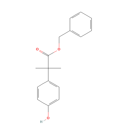 benzyl 2-(4-hydroxyphenyl)-2-methylpropanoate (CAS: 1025939-42-7) - Related Chemical Product