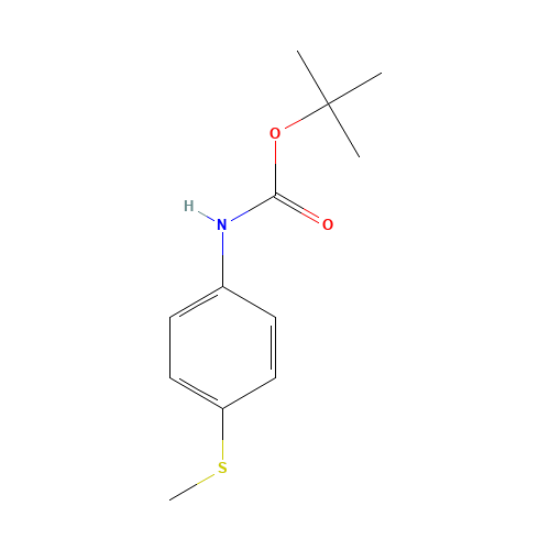 tert-butyl N-(4-methylsulfanylphenyl)carbamate (CAS: 574751-75-0) - Related Chemical Product